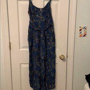 Free people Hawaiian jumpsuit